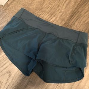 Lulu lemon speed shorts
